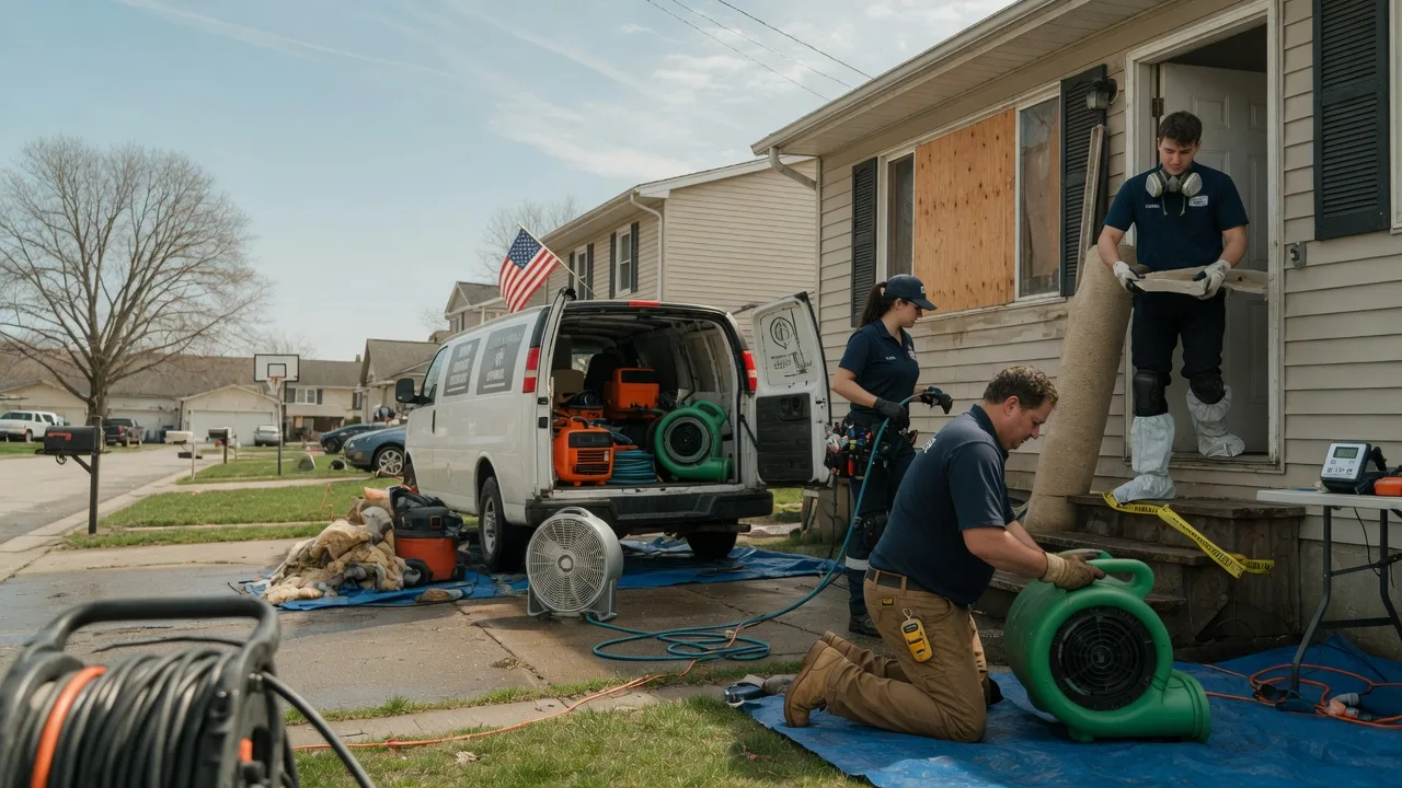 Water Damage Restoration in Arlington, IA near me